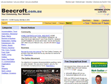 Tablet Screenshot of beecroft.com.au